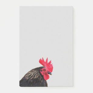 Notas Post-it® Retrato de gallo