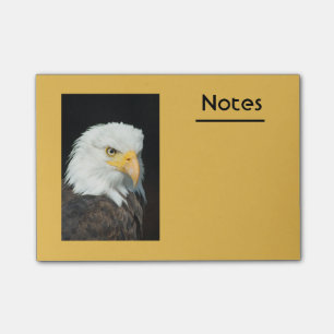 Notas Post-it® Retrato majestuoso de águila baldosa