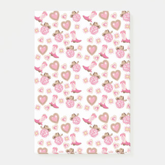 Notas Post-it® Retro Disco Cowgirl Sticky Notes
