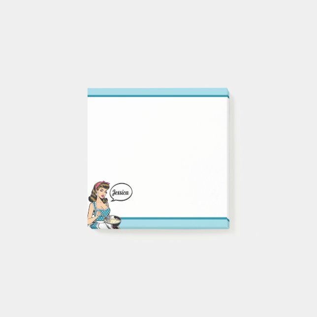 Notas Post-it® Retro Pinup_ Hey Darlin (Anverso)
