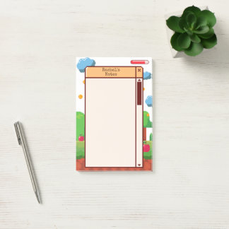Notas Post-it® Retro Pixel Gaming personalizado