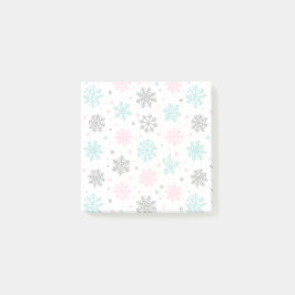 Notas Post-it® Retro Snowflakes