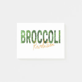 Notas Post-it® Revolución de brócoli Vegetales Vegetales y vegeta