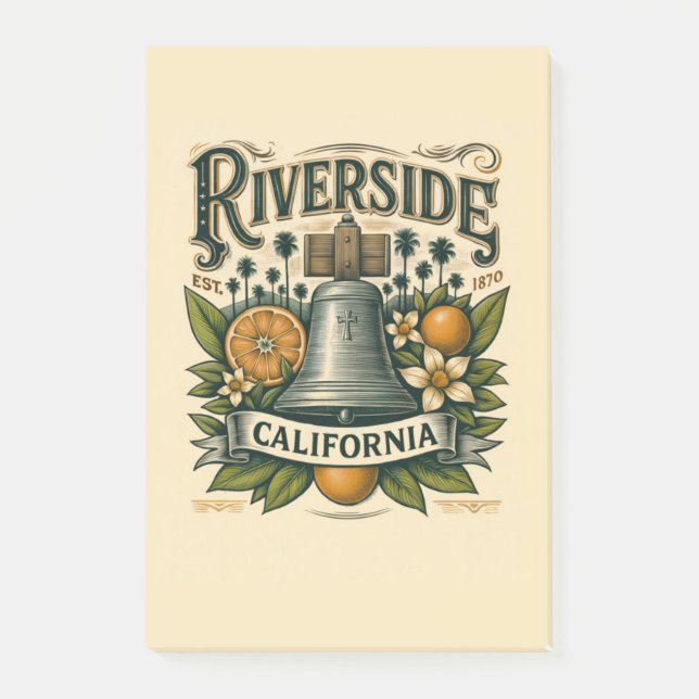 Notas Post-it® Riverside California  (Anverso)
