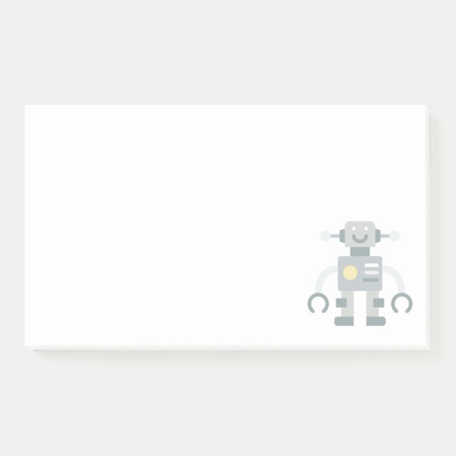 Notas Post-it® robot (Anverso)