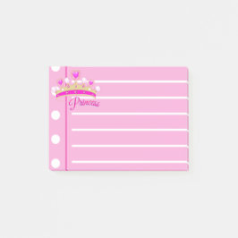 Notas Post-it® Rodado de Princesa Rosa