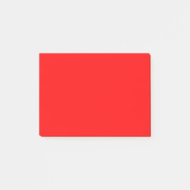 Notas Post-it® Rojo (Anverso)