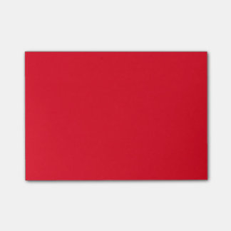 Notas Post-it® Rojo simple