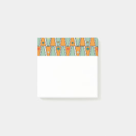 Notas Post-it® Rombos con Estallidos de Estrellas 