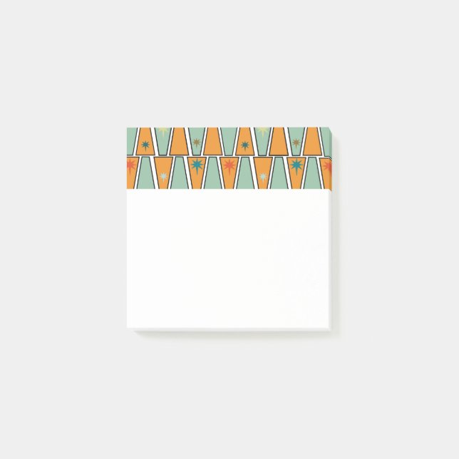 Notas Post-it® Rombos con Estallidos de Estrellas  (Anverso)