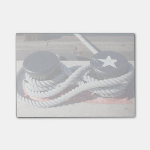 Notas Post-it® Rope Atado A Dos Bollares