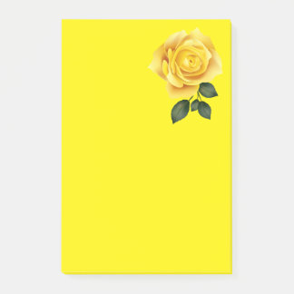 Notas Post-it® Rosa amarilla /