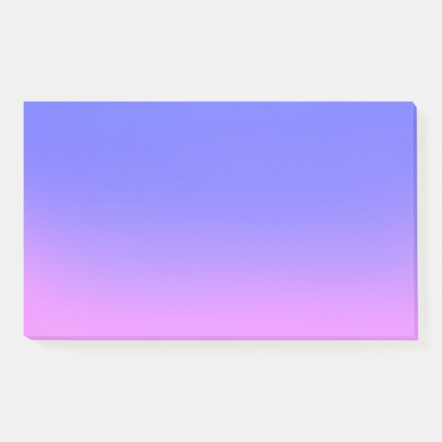 Notas Post-it® rosa azul oscuro (Anverso)