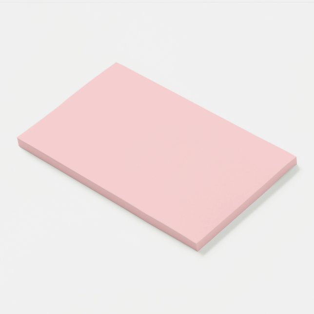 Notas Post-it® Rosa bebé (color sólido)  (En perspectiva)
