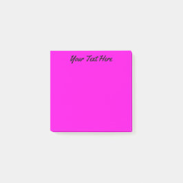 Notas Post-it® Rosa Brillante 
