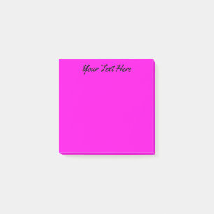 Notas Post-it® Rosa Brillante 