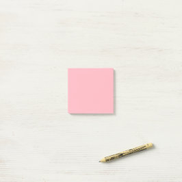 Notas Post-it® Rosa Claro Simple 3" x 3"