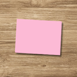 Notas Post-it® Rosa Clavel Sólido | Clásico | Elegante 