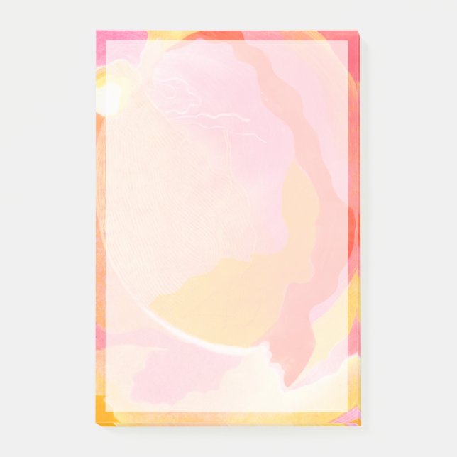 Notas Post-it® Rosa de col III (Anverso)