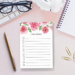 Notas Post-it® Rosa de Provenza | Lista de tareas pendientes