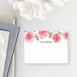 Notas Post-it® Rosa de Provenza personalizado