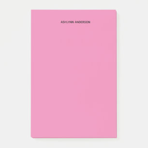 Notas Post-it® Rosa del bonito