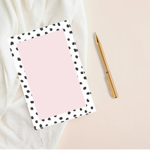 Notas Post-it® Rosa Girly Pastel moderno con nombre personalizado