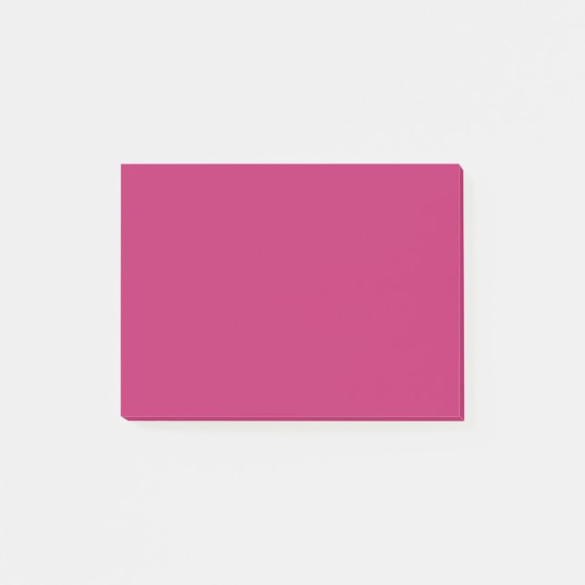 Notas Post-it® Rosa quemado (Anverso)