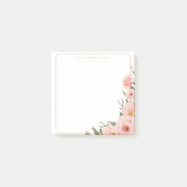 Notas Post-it® Rosa Reverie-Rubor Floral