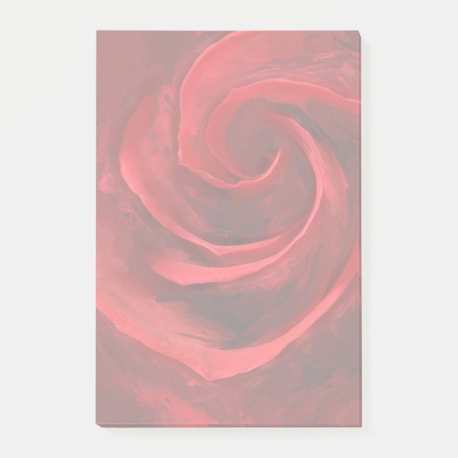 Notas Post-it® Rosa Roja (Anverso)