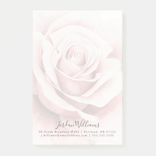 Notas Post-it® Rosa rosa (Anverso)