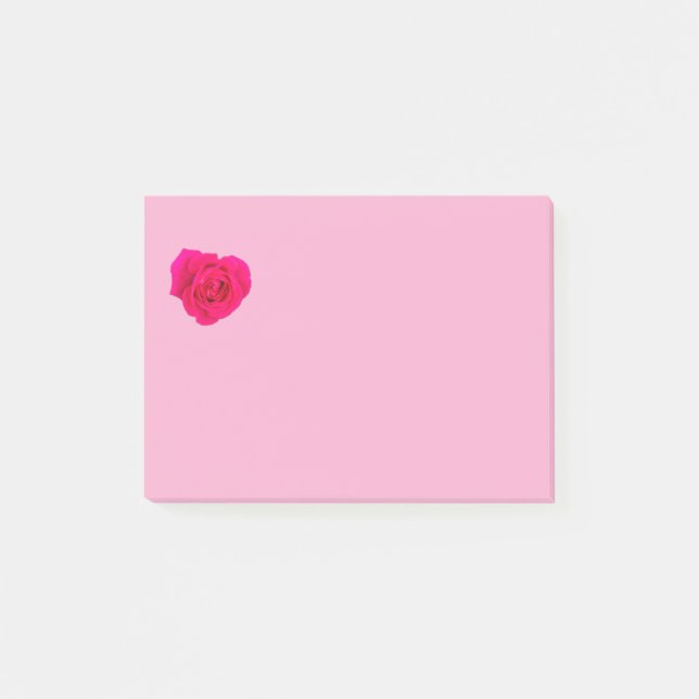 Notas Post-it® Rosa Rosa #4 (Anverso)