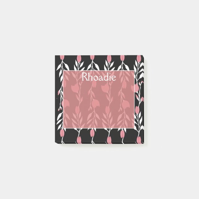 Notas Post-it® Rosa Vine (Anverso)