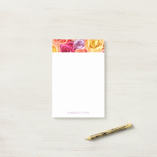 Notas Post-it® Rosas (Escritorio)