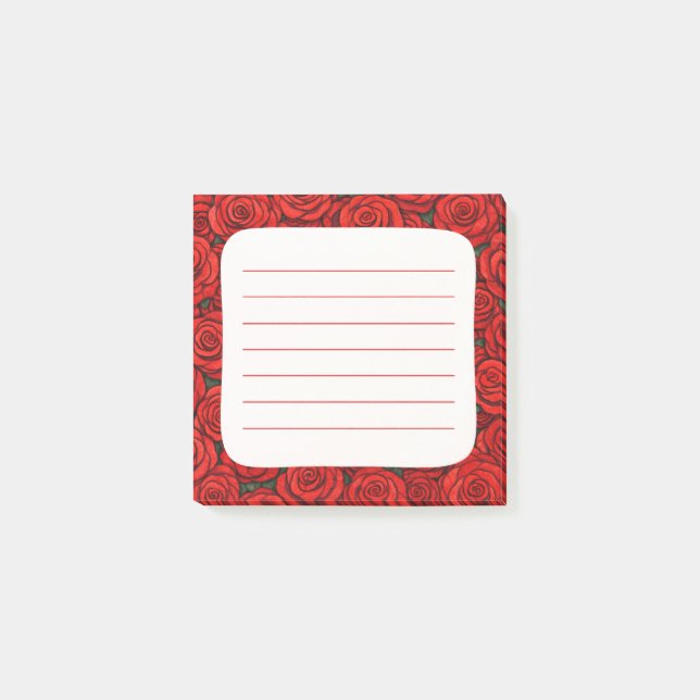 Notas Post-it® Rosas (Anverso)