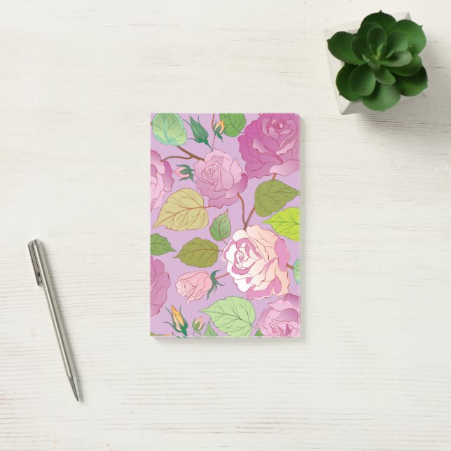 Notas Post-it® Rosas 18 (Oficina)