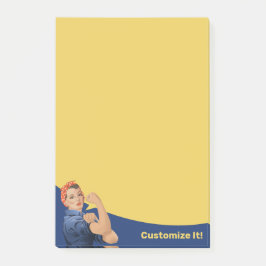 Notas Post-it® Rosie the Riveter Post-it Notes