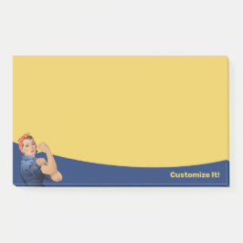 Notas Post-it® Rosie the Riveter Post-it Notes