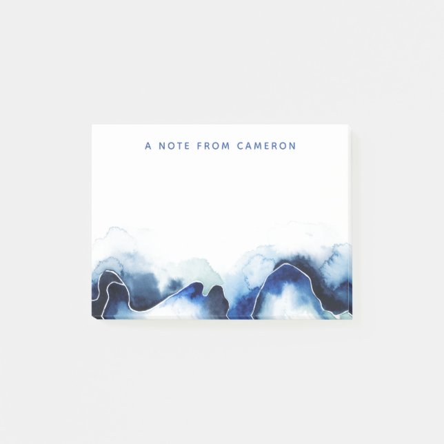 Notas Post-it® Rotura glacial (Anverso)