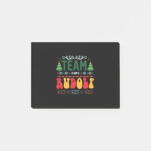 Notas Post-it® Rudolf equipo de regalo de Navidad
