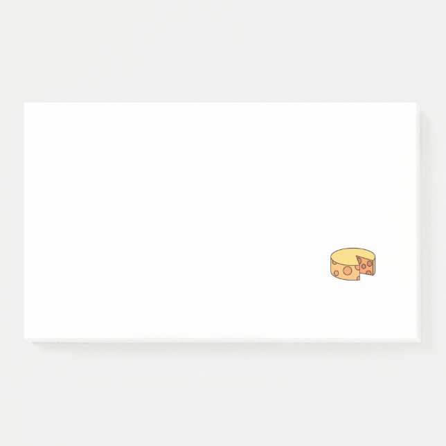 Notas Post-it® rueda de queso (Anverso)