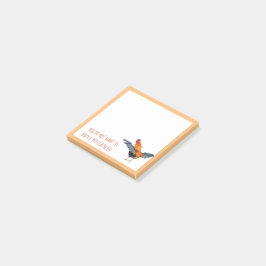 Notas Post-it® "Ruffle My Feathers" colorido gallo acuardonado