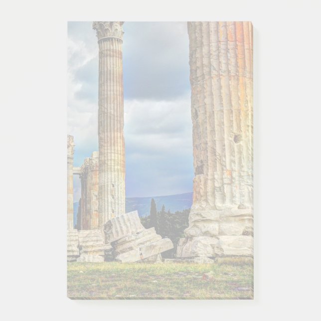 Notas Post-it® Ruinas antiguas de Atenas en Grecia (Anverso)