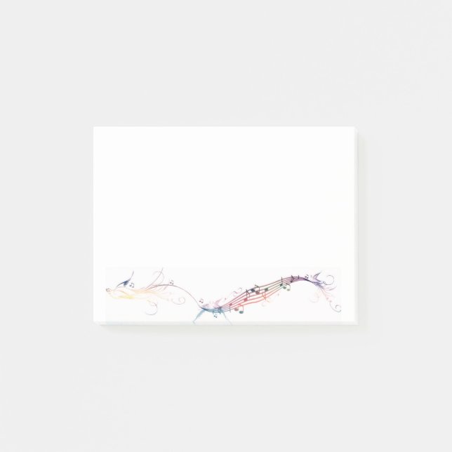 Notas Post-it® ruiseñor (Anverso)