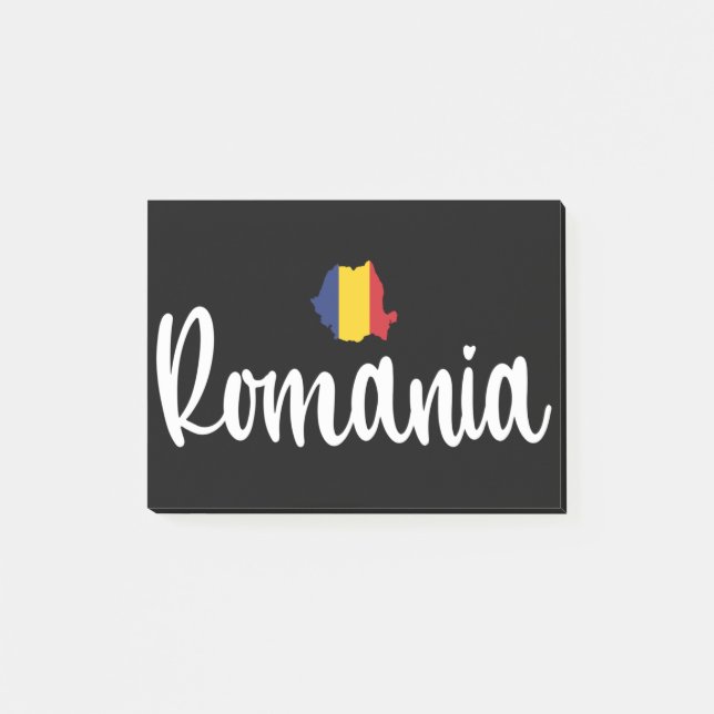 Notas Post-it® Rumania Rumanos (Anverso)