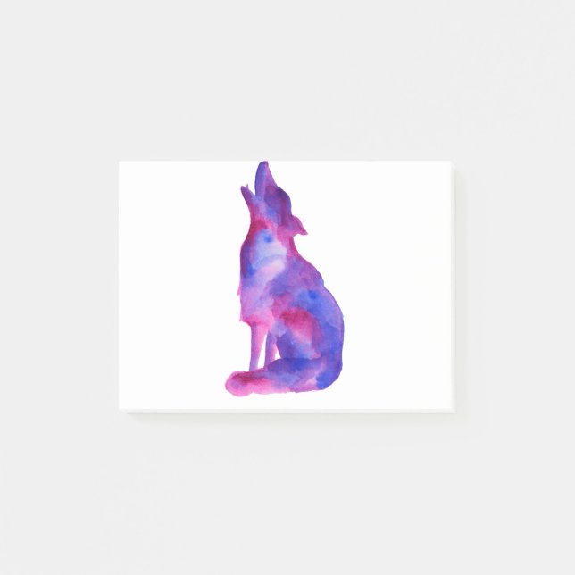 Notas Post-it® Running with the wolves (Anverso)
