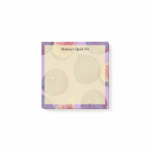 Rustic Hand-Painted Purple Fig