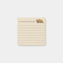Notas Post-it® Rustic Wildlife Grizzly Bear