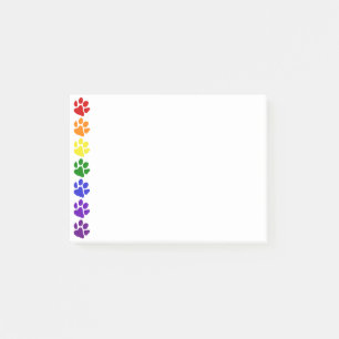 Notas Post-it® Rutas de arco iris