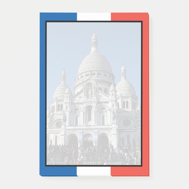 Notas Post-it® Sacré-Coeur, Montmartre, París, Francia (Anverso)